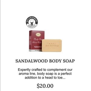 The art of shaving Soap